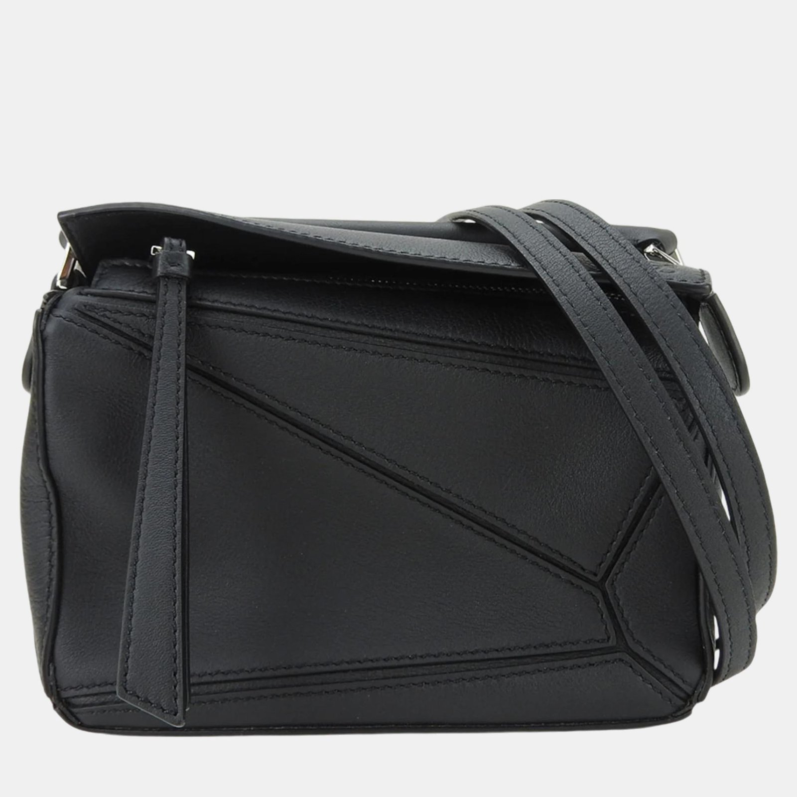 Loewe Black Puzzle Shoulder Bag