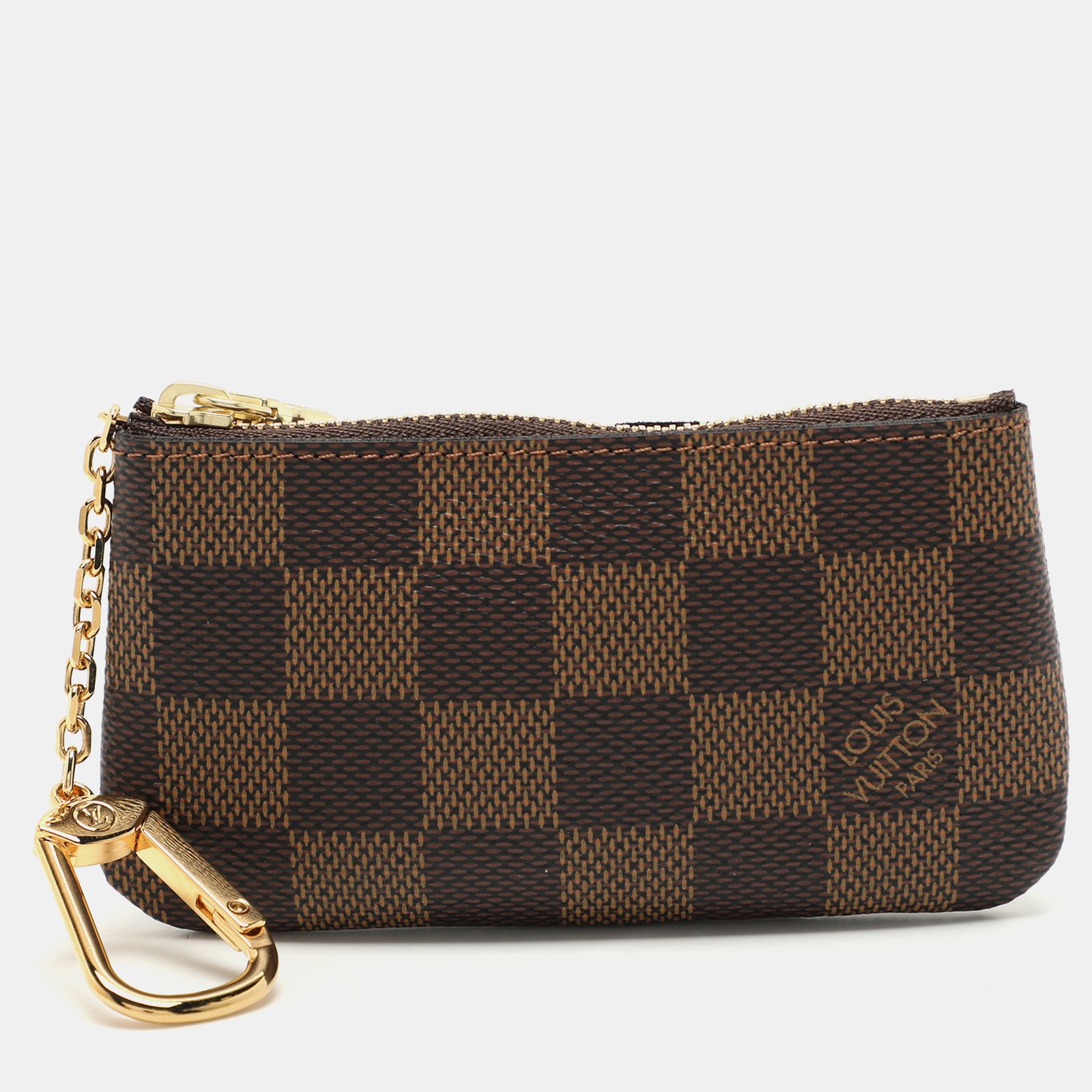 Louis Vuitton Damier Ebene Canvas Key Pouch
