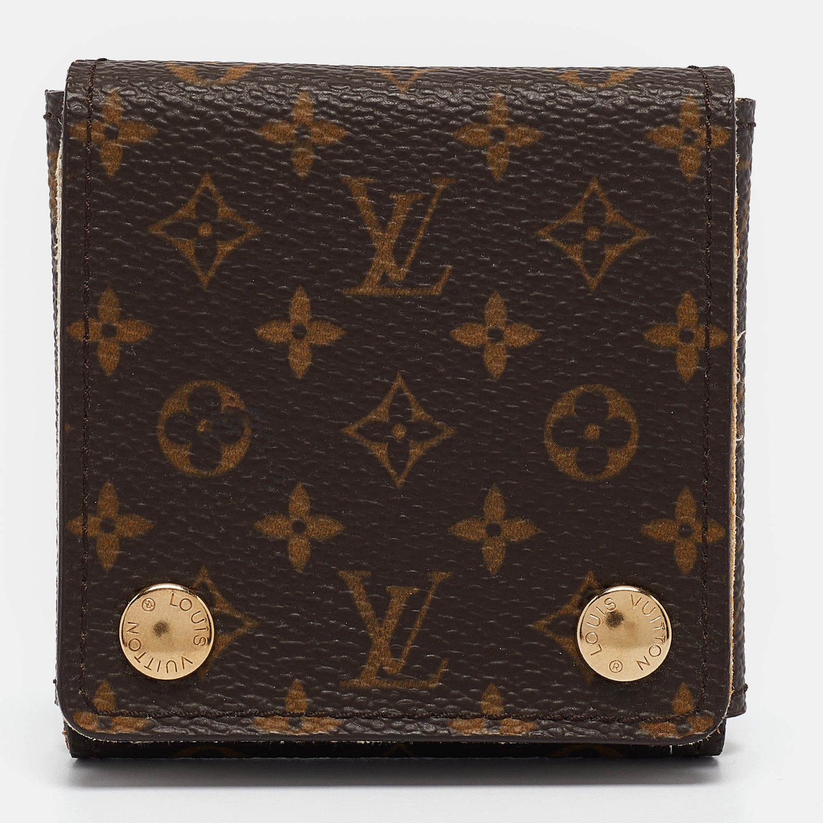Louis Vuitton Monogram Canvas Folding Jewelry Case PM