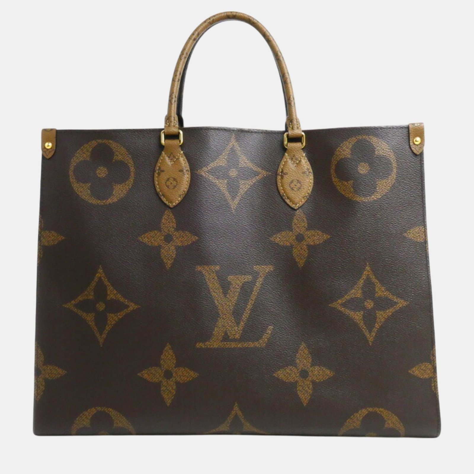 Louis Vuitton Monogram Giant Reverse On the Go GM Tote Bag