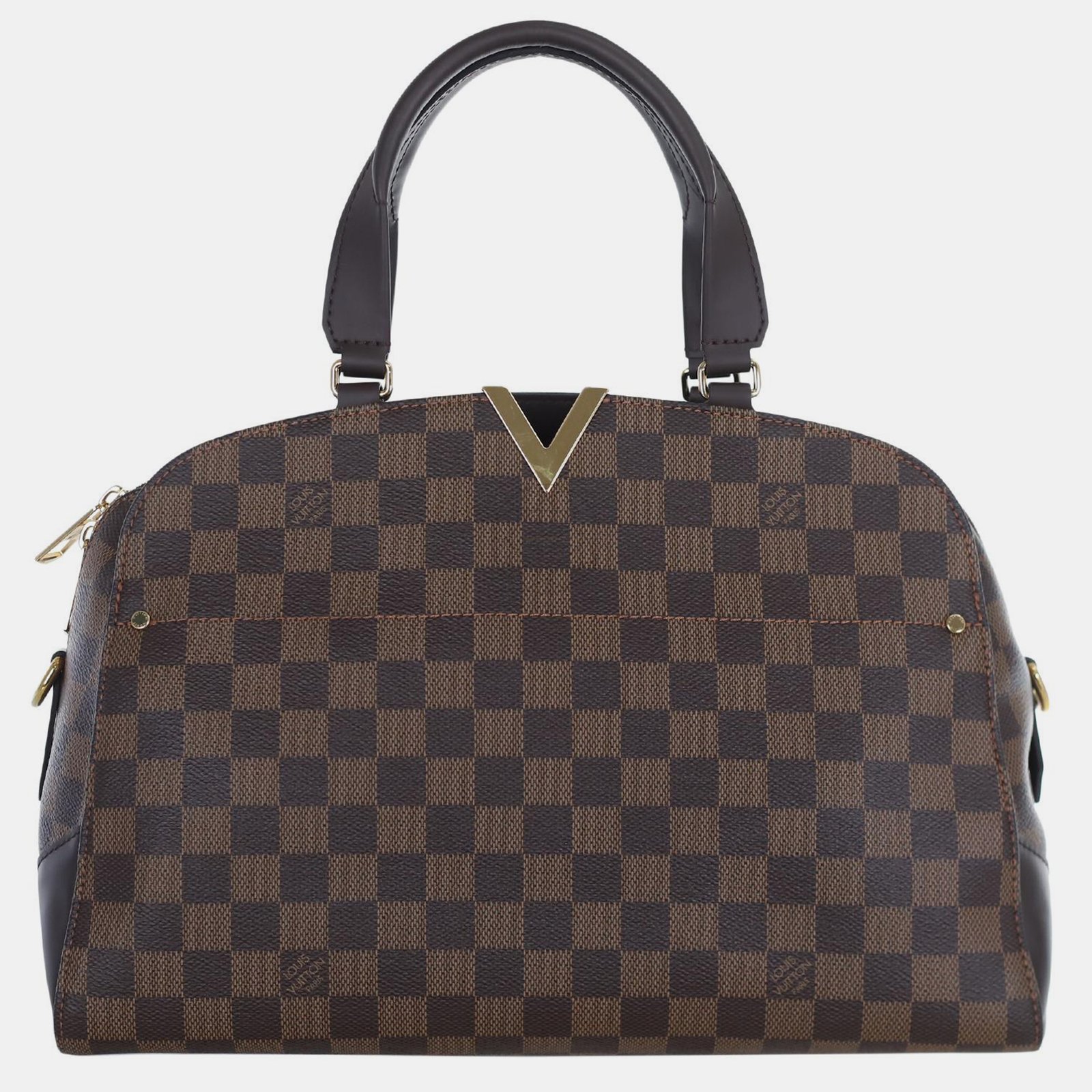 Louis Vuitton Damier Ebene Bowling Kensington Bag
