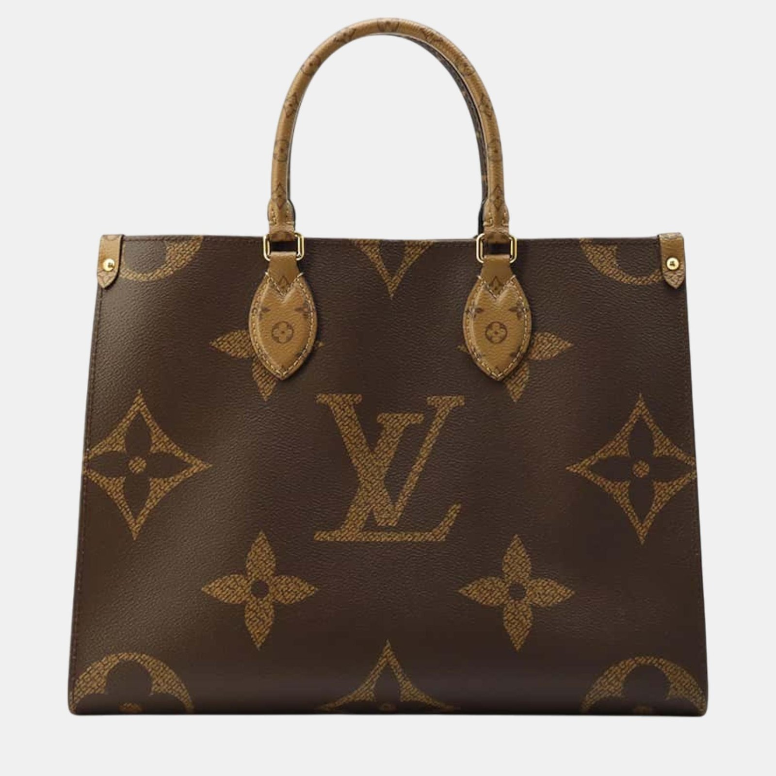 Louis Vuitton Red Monogram Monogram Reverse Canvas Monogram Giant Size MM Onthego bag