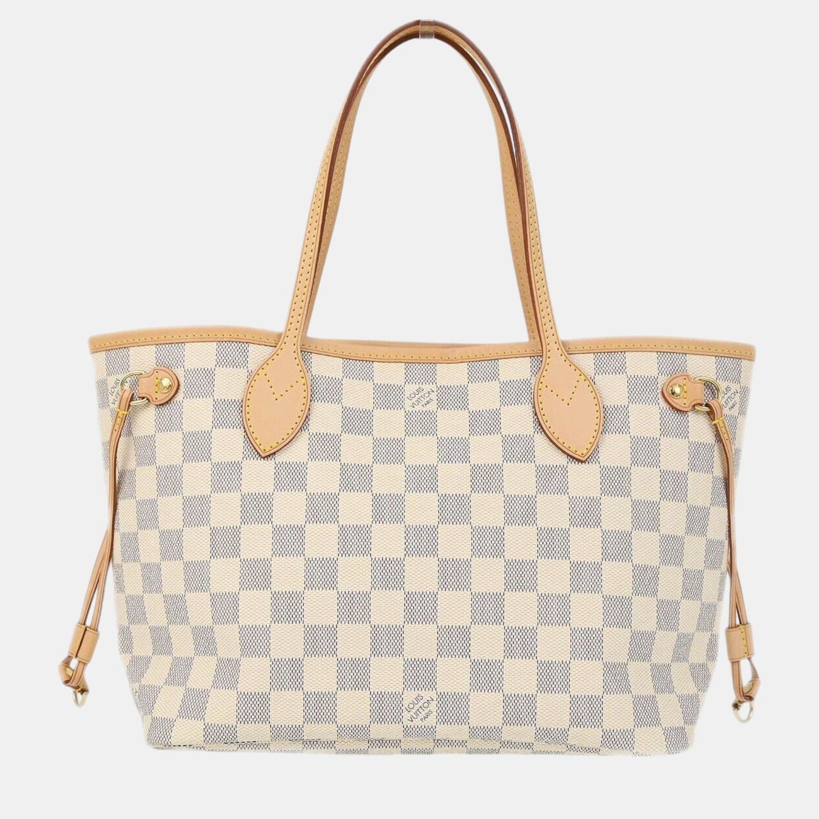 Louis Vuitton Damier Azur Neverfull PM Tote Handbag