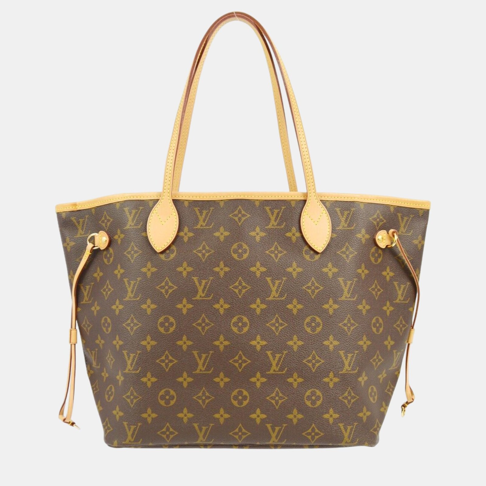 Louis Vuitton Monogram Neverfull MM Shoulder Tote Bag