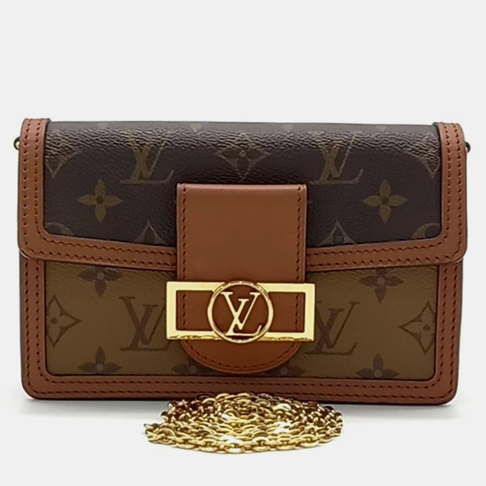 Louis Vuitton Dauphine Chain Wallet