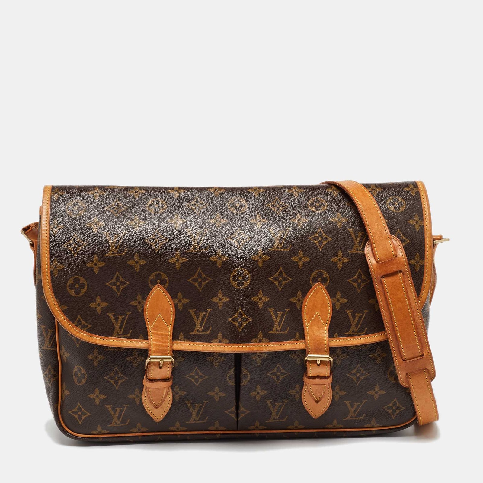 Louis Vuitton Monogram Canvas Sac Gibeciere GM Bag