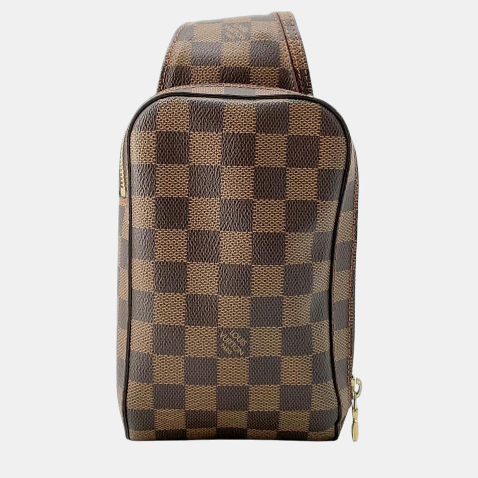 Louis Vuitton Red Damier Ebene Canvas Geronimos