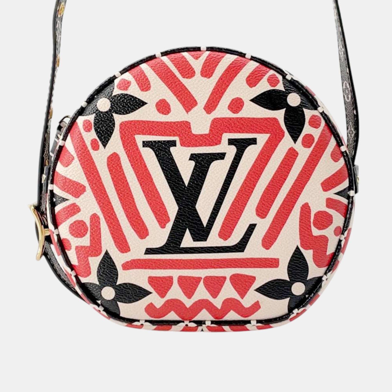 Louis Vuitton Rouge Monogram LV Crafty Boite Chapeau Soupour Claim Giant
