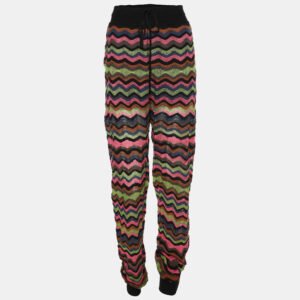 M Missoni Multicolor Knit Trouser L
