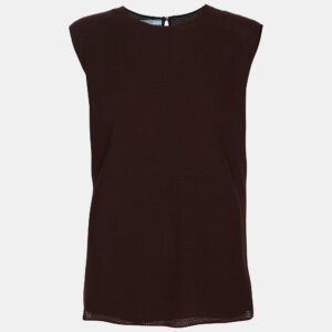 Prada Brown Nylon Top XL