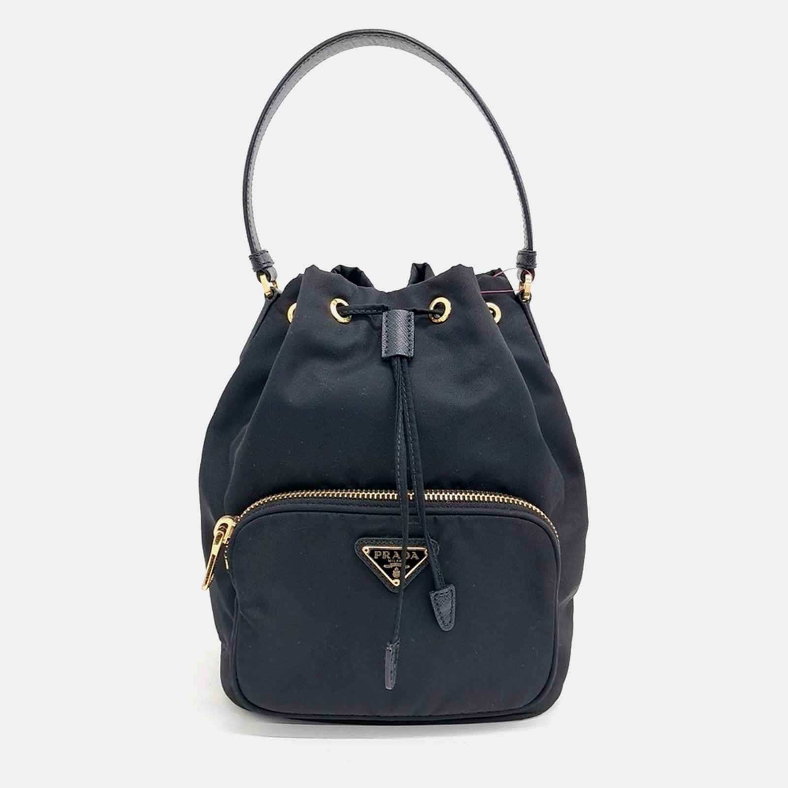 Prada Re-Nylon Bucket Tote and Crossbody Bag