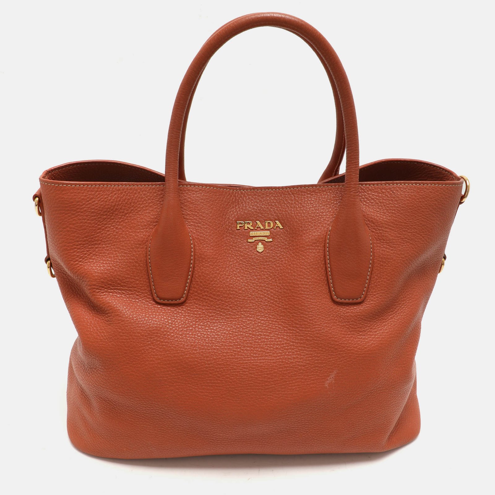 Prada Brown Leather Tote