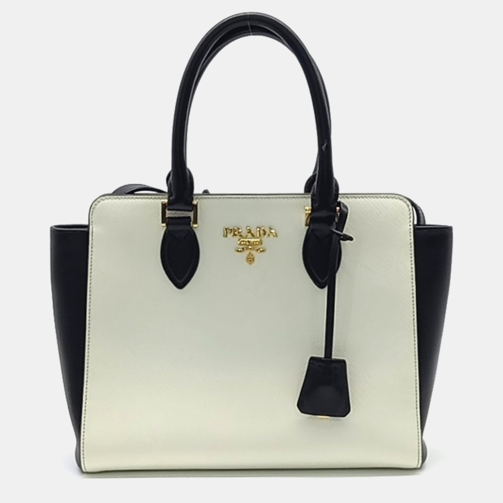 Prada Saffiano Soft Tote And Shoulder Bag