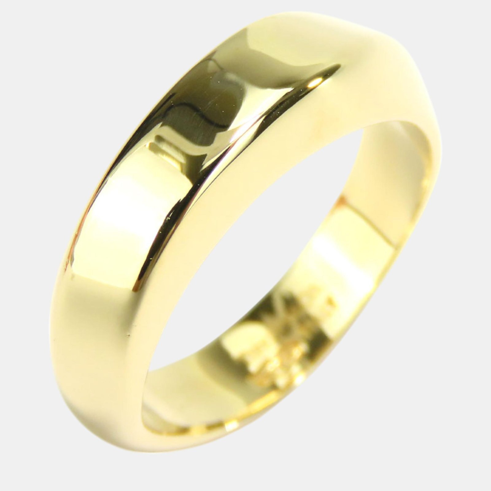 Tiffany & Co. 18K  Yellow Gold Knife Edge Ring #11.5