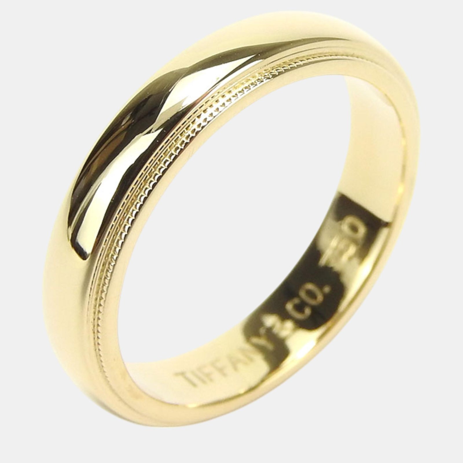 Tiffany & Co Milgrain Ring 18K  Yellow Gold