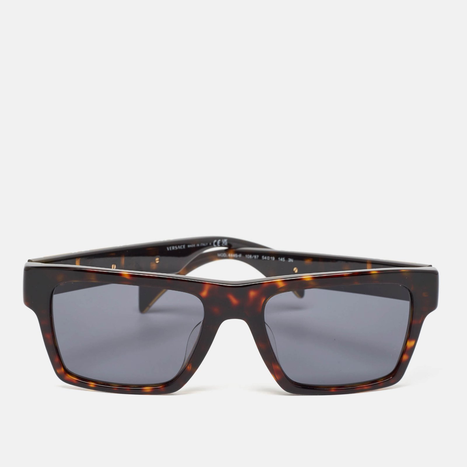 Versace Dark Brown MOD. 4445-F Square Sunglasses