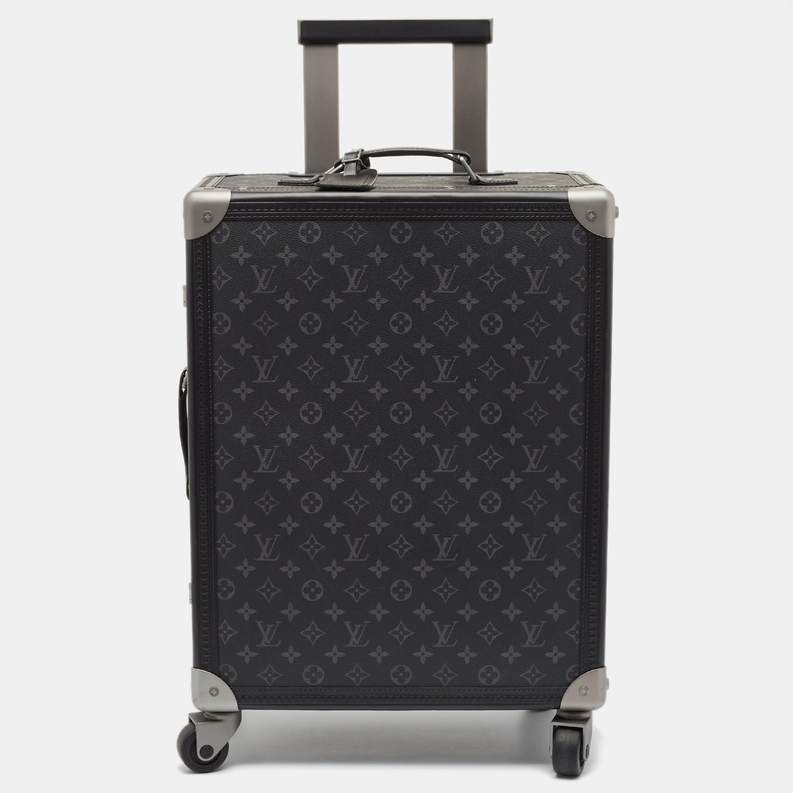 Louis Vuitton Monogram Eclipse Canvas Rolling Trunk