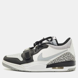 Air Jordans Multicolor Fabric and Leather Jordan Legacy 312 Olympic Lace Up Sneakers Size 47.5