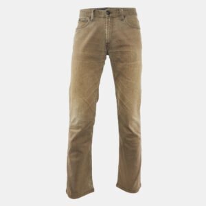Armani Collezioni Brown Stretch Cotton J15 Slim Fit Pants L