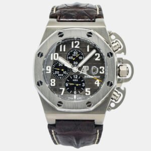 Audemars Piguet Royal Oak Offshore 25863TI T3 Automatic Grey Titanium Men's Wristwatch 48mm