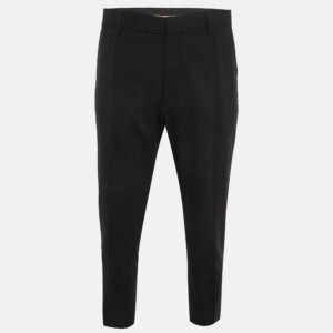 Boss By Hugo Boss Black Wool Formal Trousers XL