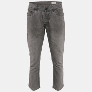 Boss By Hugo Boss Grey Cotton Blend Regular Fit Pants L