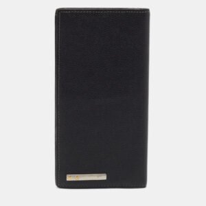 Cartier Black Leather Must de Cartier Long Wallet
