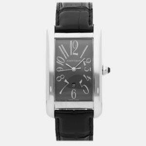 Cartier Tank Americaine Large W2605229 26x45mm Automatic Men's Wristwatch