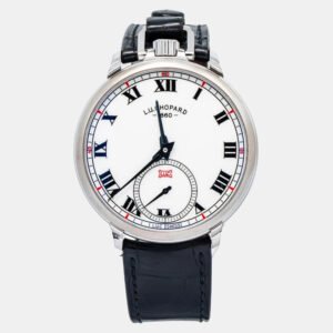 Chopard L.U.C The Tribute 1635000 Manual Winding White 18K White Gold Men's Wristwatch 50mm