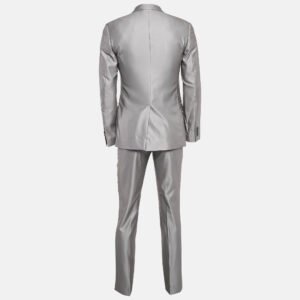 Dolce & Gabbana Grey Wool Blend Pants Suit S