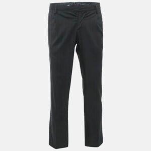 Dolce & Gabbana Black Wool Blend Pants L