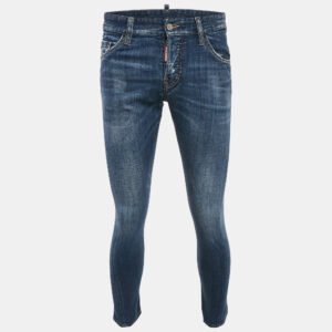 Dsquared2 Blue Washed Denim Jeans S Waist 31"