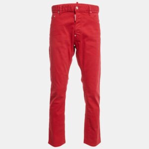 Dsquared2 Pink Denim Regular Fit Jeans XXL Waist 38"