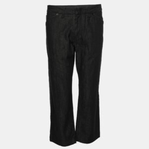 Emporio Armani Black Denim Capri Jeans M