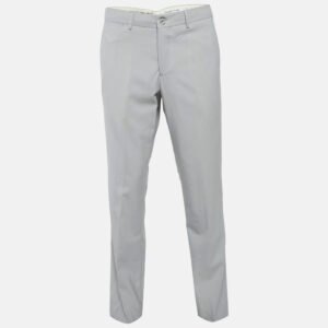 Emporio Armani Grey Virgin Wool Formal Trousers XL
