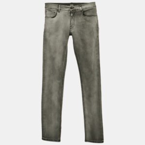 Fendi Grey Washed Denim Slim Fit Jeans S/Waist 31"