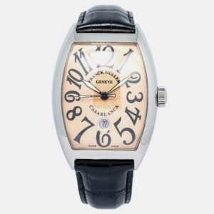 Franck Muller Casablanca 8880 C DT Automatic Cream Stainless Steel Men's Wristwatch 39mm