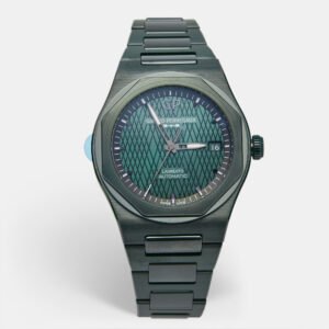 Girard Perregaux Green Ceramic Titanium Laureto Aston Martin Edition 81005-32-3080-1CX Men's Wristwatch 38 mm