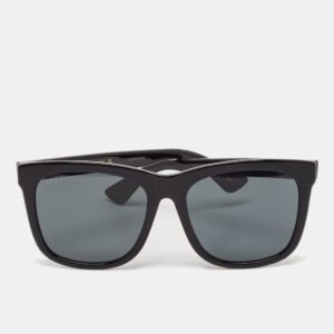 Gucci Black GG0057SKN Square Sunglasses