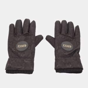 Gucci Black GG Nylon Off The Grid Gloves M (9/21.5cm)