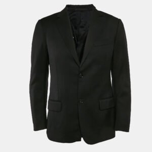 Gucci Black Wool Single Breasted Blazer S