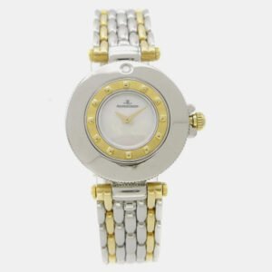 Jaeger LeCoultre Silver Stainless Steel 441.5.01 Quartz Men's Wristwatch 24 mm