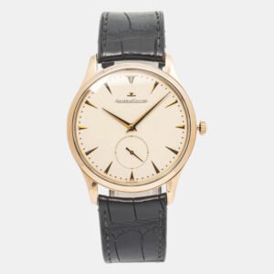 Jaeger LeCoultre Master Ultra Thin 174.2.90.S Cream Dial Rose gold Men's Wristwatch 40 mm