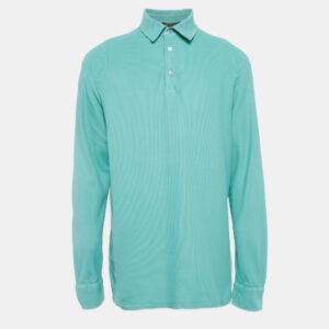 Burberry Brown Check Print Silk Zip Up Hooded Jacket M