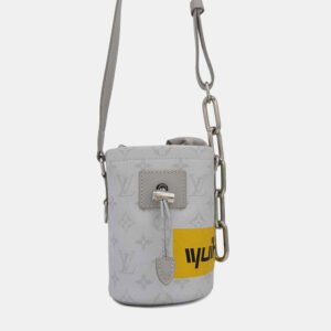 Louis Vuitton Grey Monogram Chalk Nano Bag