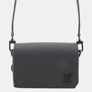 Louis Vuitton Fastline Wearable Wallet Noir Leather Lv Aerogram