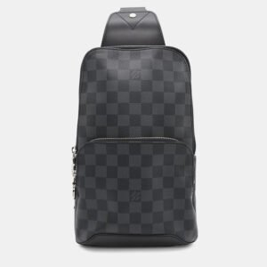 Louis Vuitton Noir Damier Graphite Avenue Sling Bag