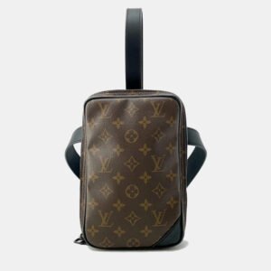 Louis Vuitton Noir Monogram / Solar Powered Ray Utility Side Bag