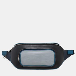 Louis Vuitton Noir Epi Leather Monogram Eclipse Bumbag