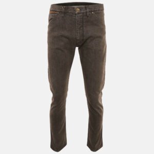 Louis Vuitton Brown Denim Jeans L Waist 33"